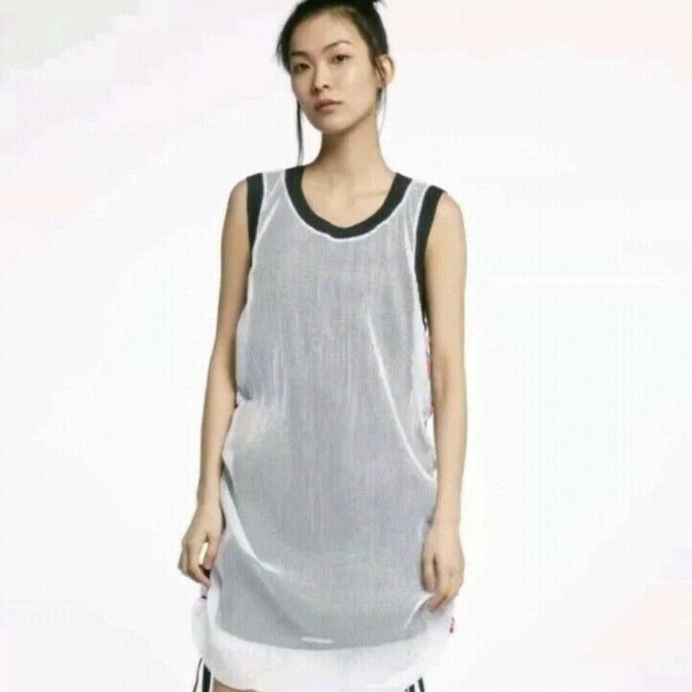 NWT $195 WOMEN'S NIKE X RT JERSEY DRESS RICCARDO TISCI (909800-100) SZ S